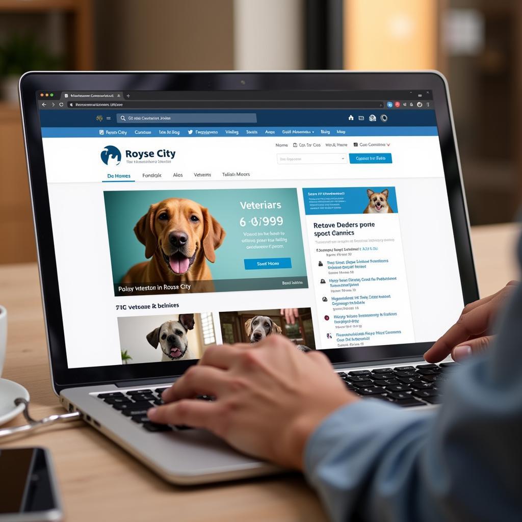 Searching for a Veterinarian Online