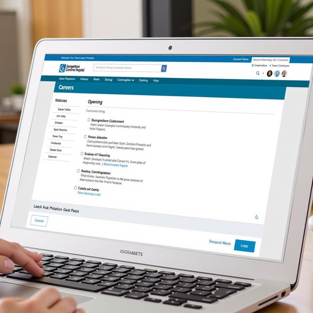 Georgetown Community Hospital Online Job Application Portal