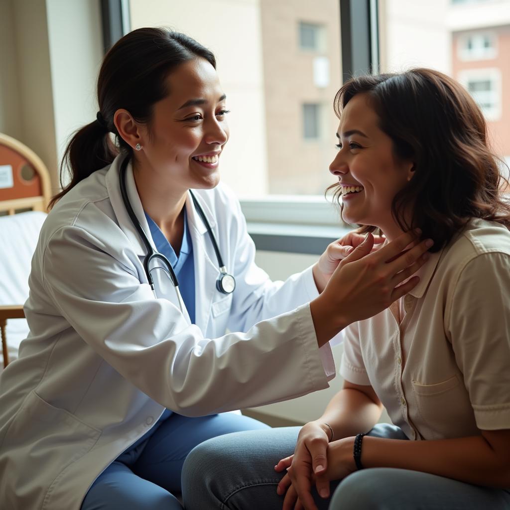 Grady Hospital Staff and Patient Interaction