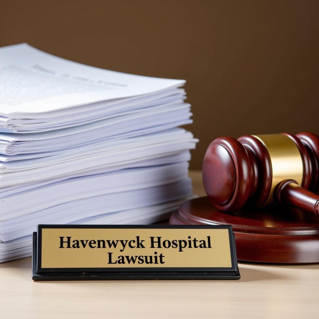 Legal documents related to the Havenwyck Hospital lawsuit