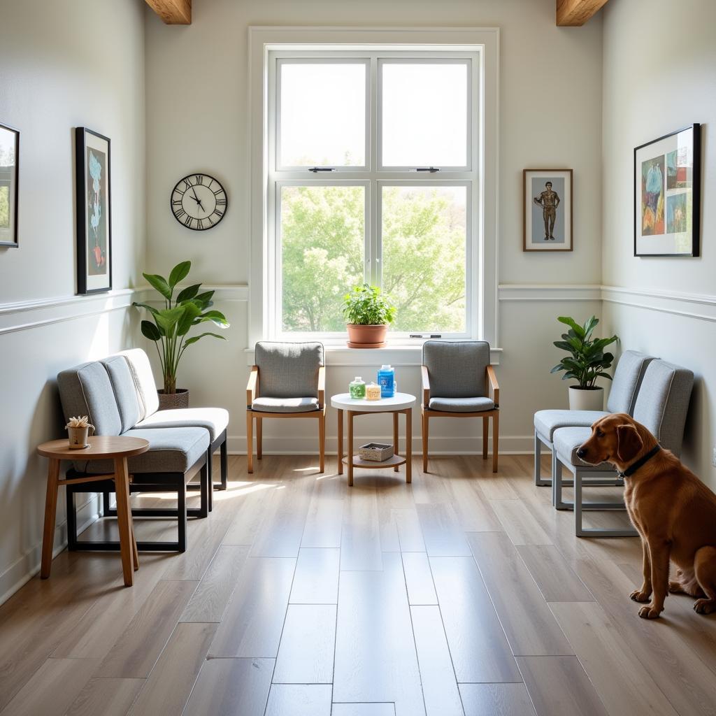 Comfortable Waiting Area at Hillview Animal Hospital