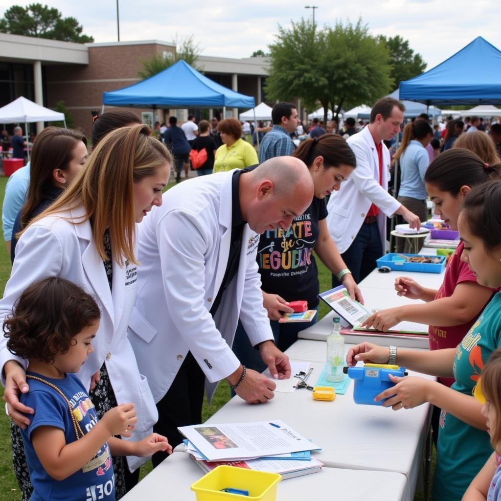 Holy Family Hospital Community Event