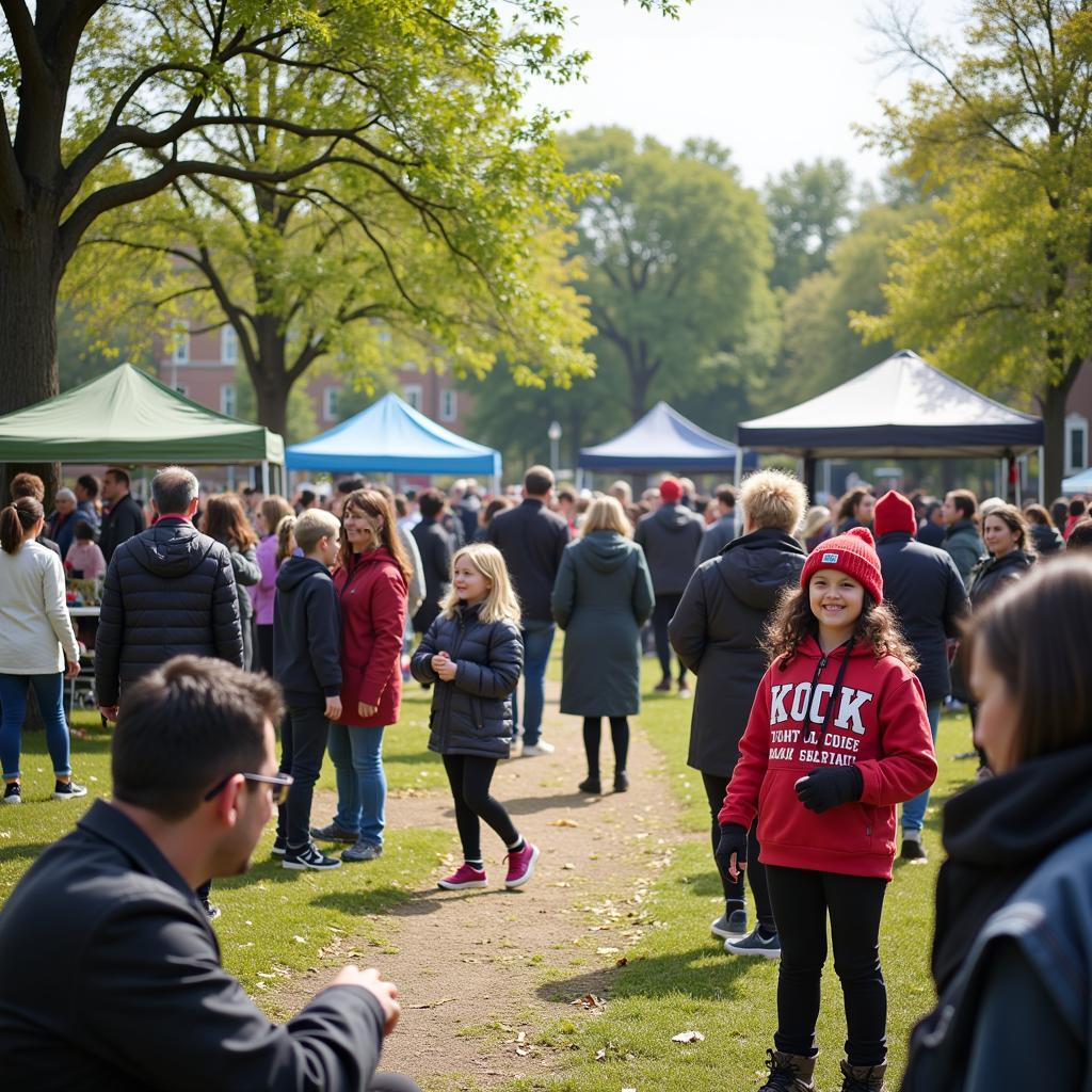 Community Gathering at Hospital Hill Park