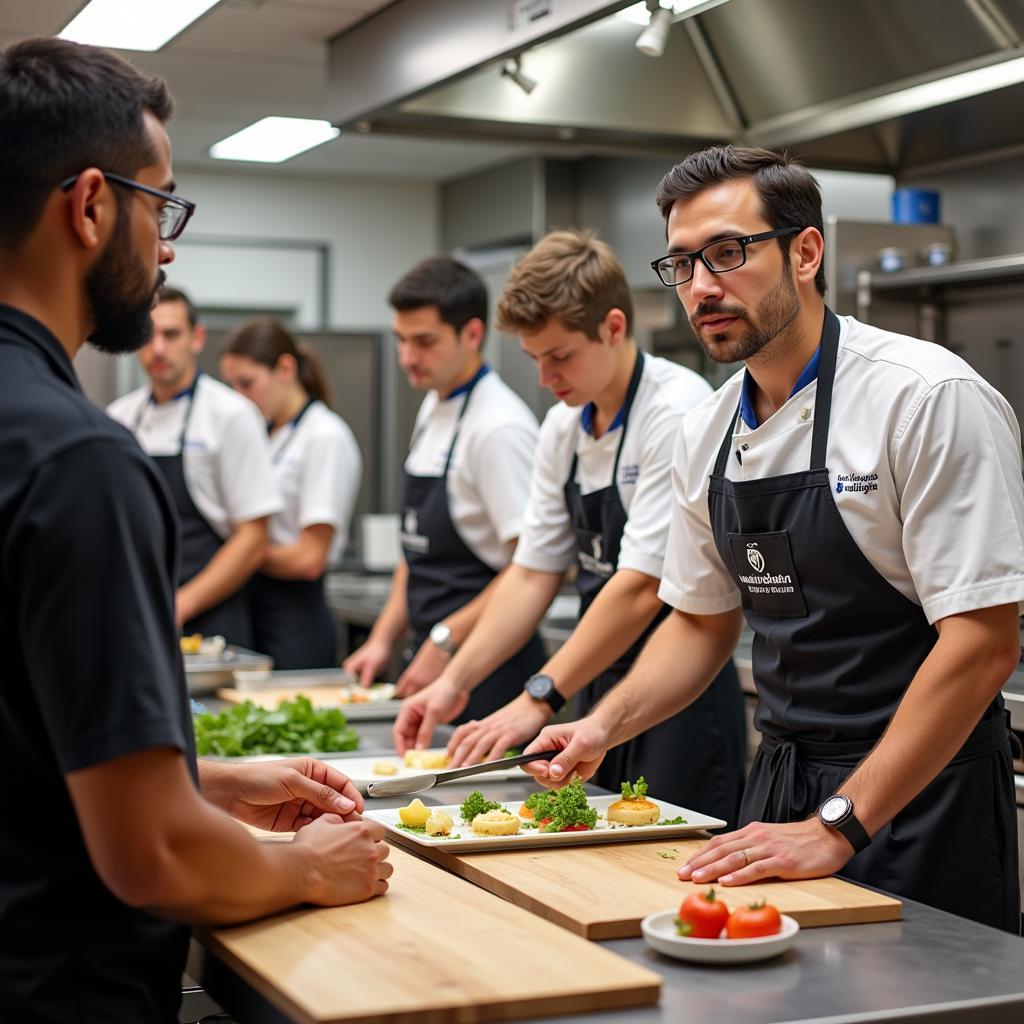 Hospital Kitchen Manager Training Staff