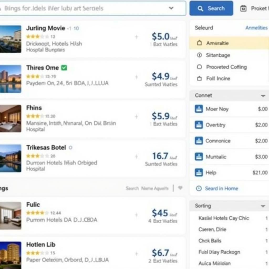 Hotel Booking Website Screenshot