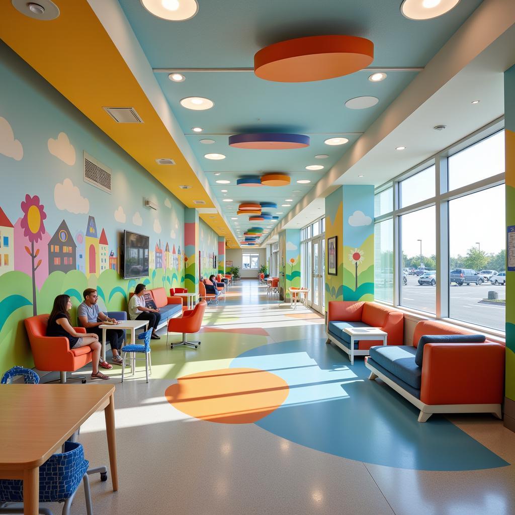 Howard University Hospital Pediatrics Waiting Area