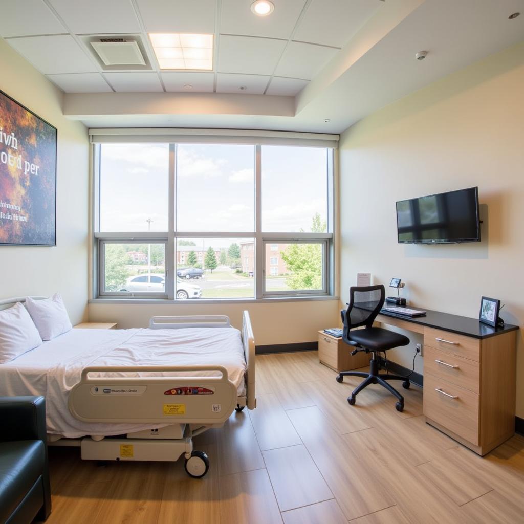 Comfortable Patient Room