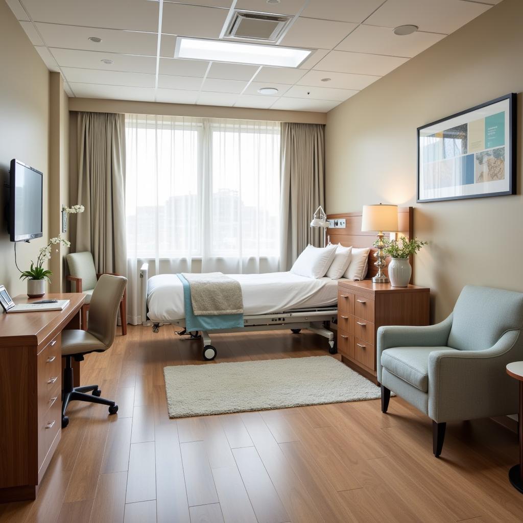 Methodist Hospital South Tower Patient Room