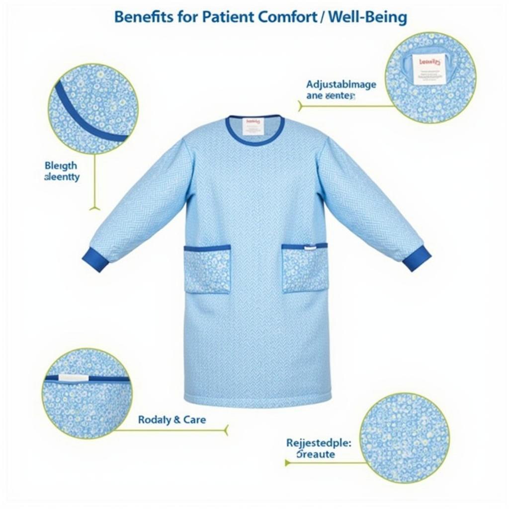 Modern Hospital Gown Features