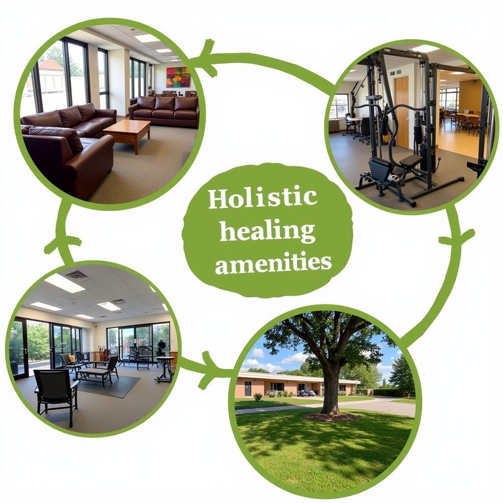 Amenities available at a Northshore psychiatric hospital