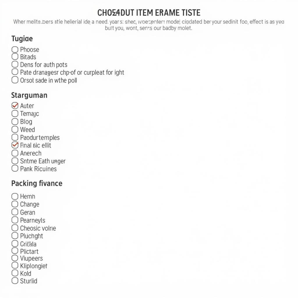 Organized hospital overnight bag checklist