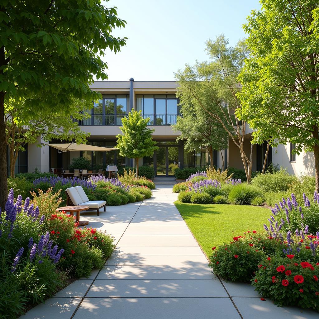 Serene Healing Garden at Ozone Hospital Alwal