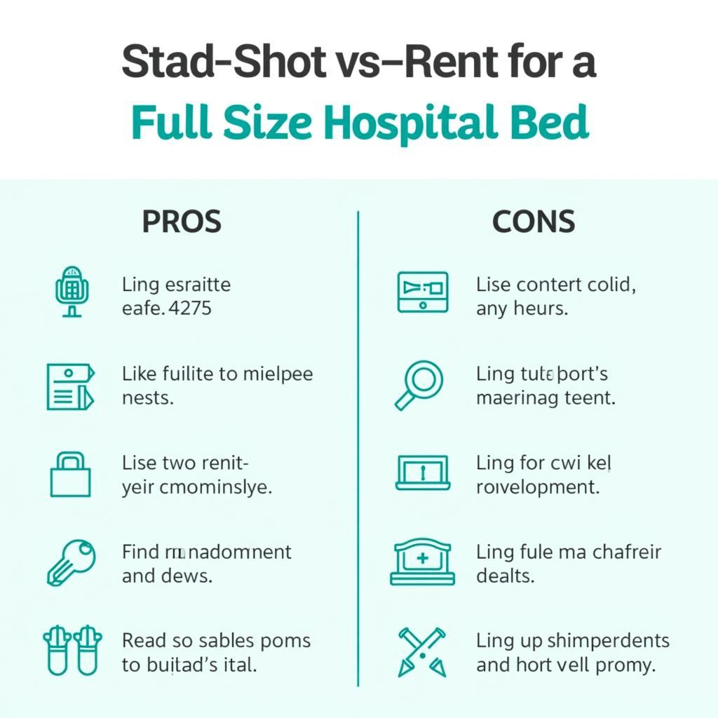 Comparing Renting and Buying a Hospital Bed for Home Use