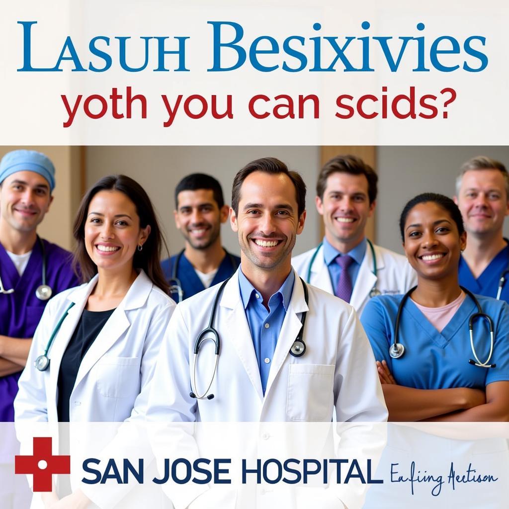 The expert medical team at San Jose Hospital