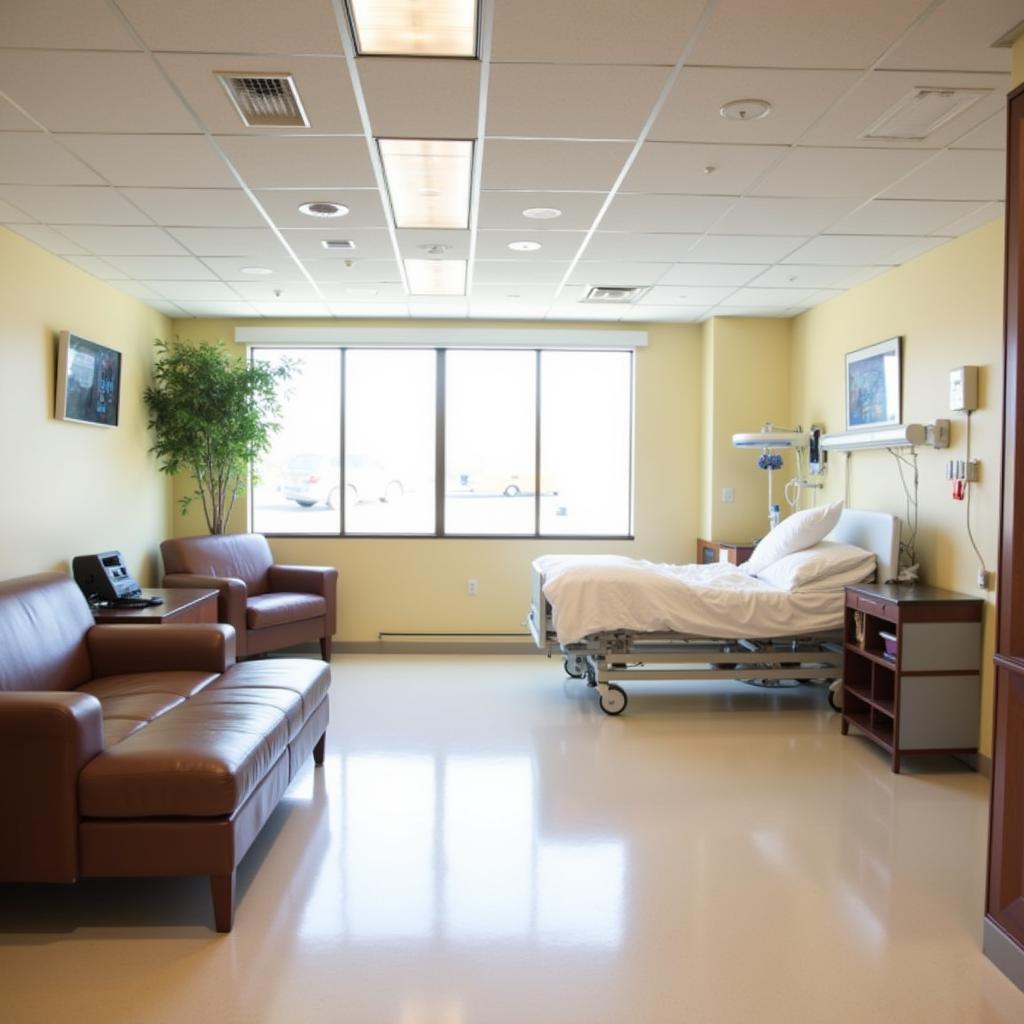 San Jose Hospital Patient Room