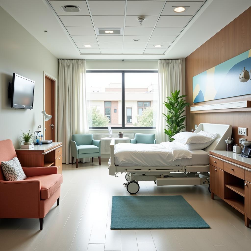 San Jose Hospital Patient Room