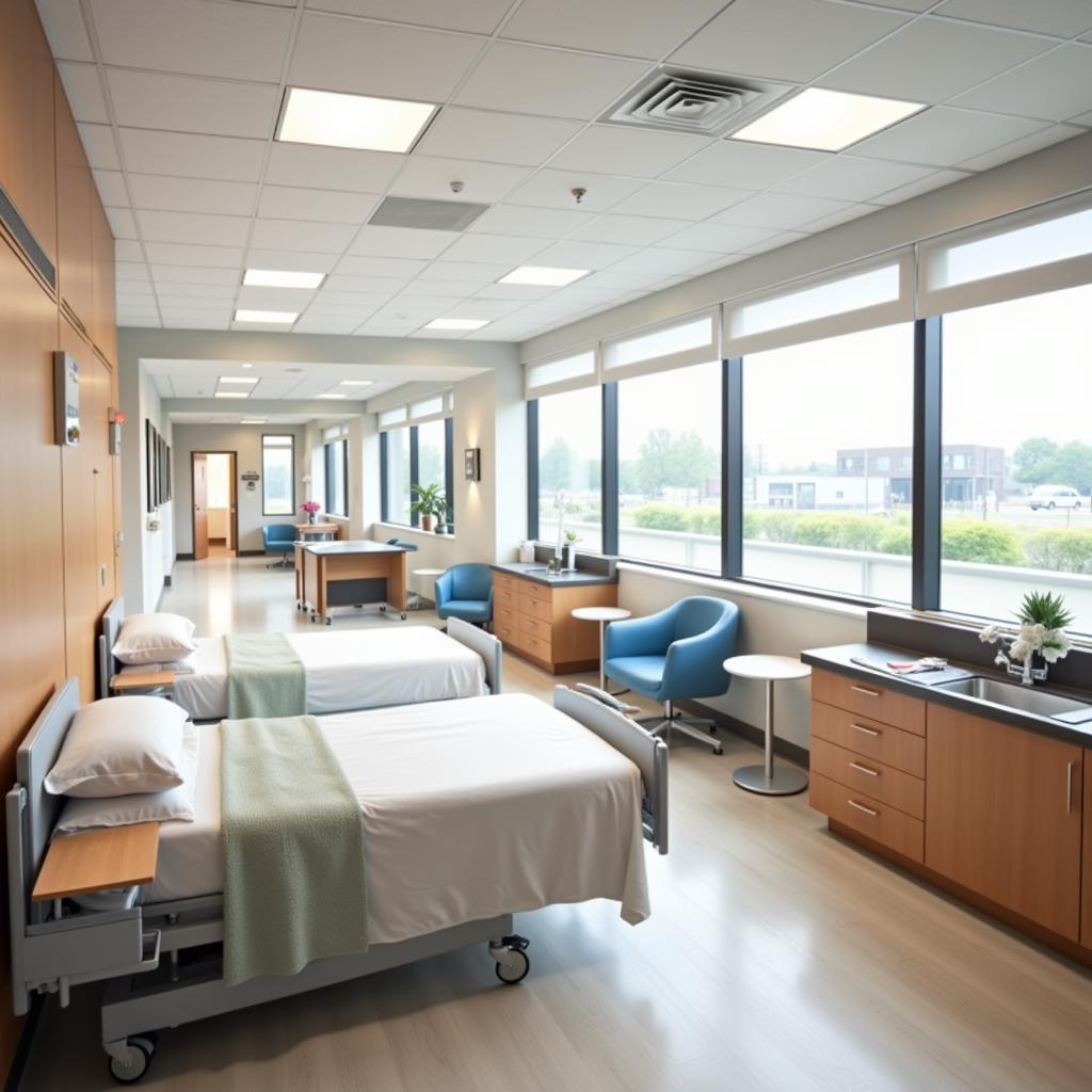 San Jose Hospital Patient Room