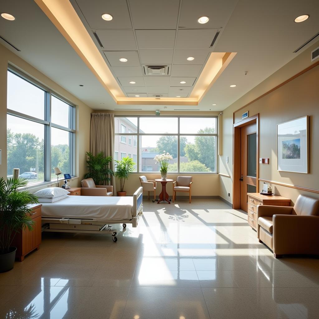 San Jose Hospital Patient Rooms