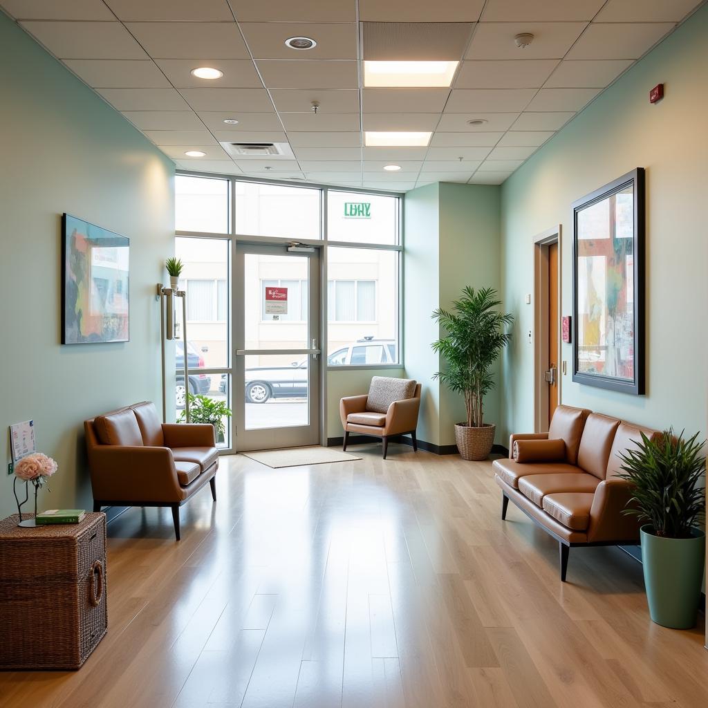 Comfortable and Efficient Patient Waiting Area