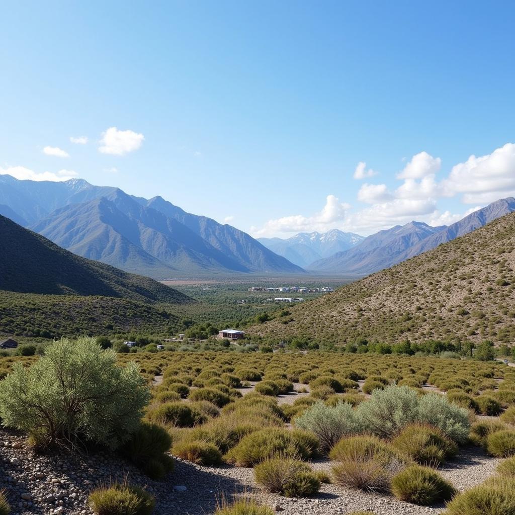 Southern Inyo Hospital Surrounding Scenery