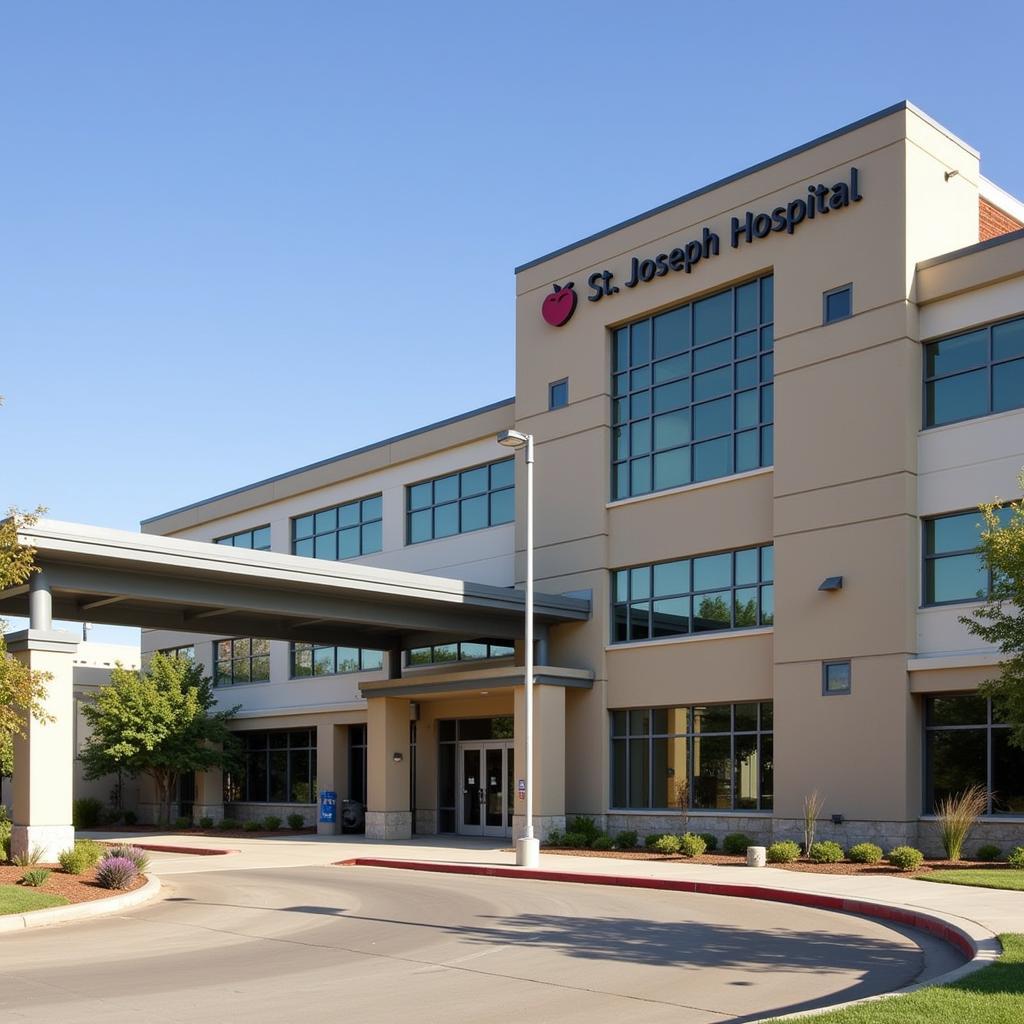 St. Joseph Hospital Fort Worth Exterior