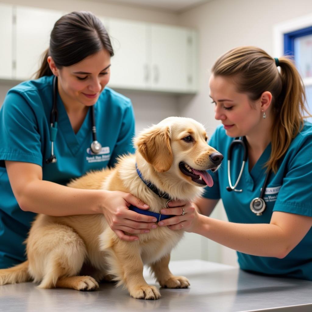 Western Carolina Vet Team in Action